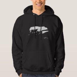 Sudadera silueta blanca de la "deriva 350Z"