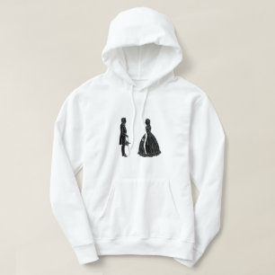 Sudadera silueta de abraham lincoln mary todd lincoln