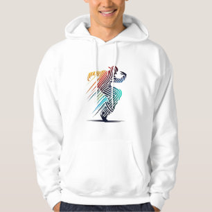 Sudadera silueta de bailarín de pop