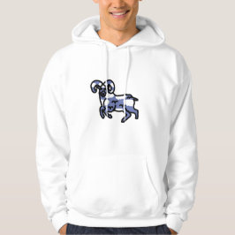 Sudadera Silueta de carnero en el cielo 