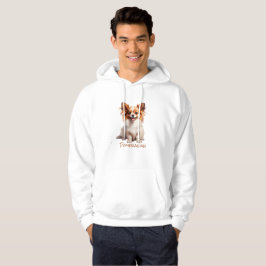 Sudadera Silueta de color pomerania