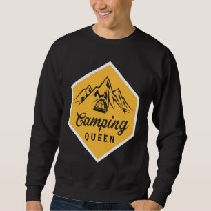 Sudadera Silueta de escena de montaña y bosque 29