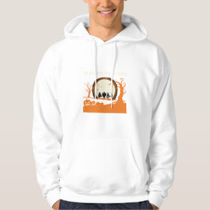 Sudadera Silueta de fantasma de Halloween Boo