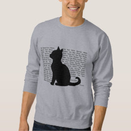 Sudadera Silueta de gato - diseño perfecto para amantes de 