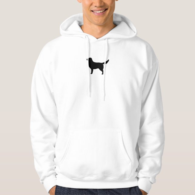 Sudadera Silueta de Nova Scotia Duck Tolling Retriever (Anverso)