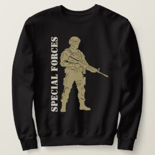 Sudadera Silueta de Operador Elite Veterano de Fuerzas Espe