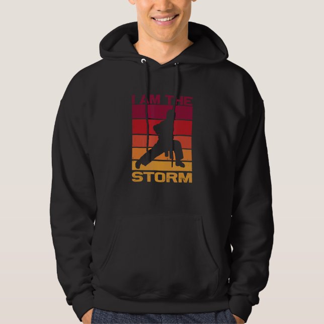 Sudadera Silueta De Un Contacto De Combate De Un Combatient (Anverso)