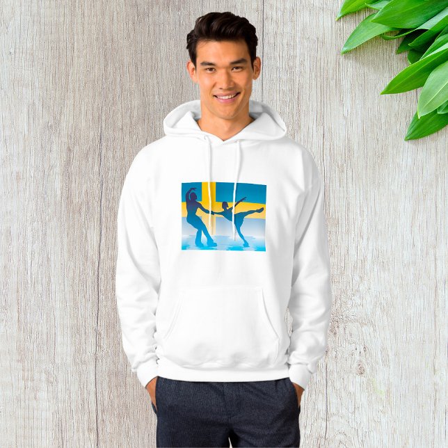 Sudadera Silueta sueca de patinaje sobre hielo (Subido por el creador)