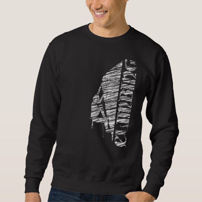 Sudadera Silueta trepadora de rocas de montaña Prem (Anverso)