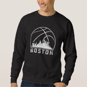 Sudadera Silueta urbana vintage de la ciudad de Boston Balo