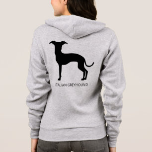 Sudadera Silueta y texto de Iggy negro (o cualquier otro co