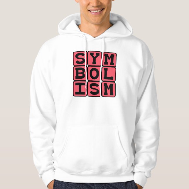 Sudadera Simbolismo, recurso artístico (Anverso)