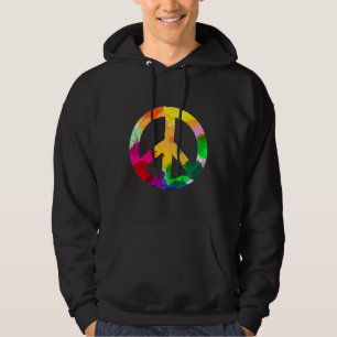 Sudadera Símbolo abstracto de la paz mundial