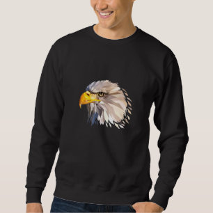 Sudadera Símbolo americano de águila calva: fuerza y libert