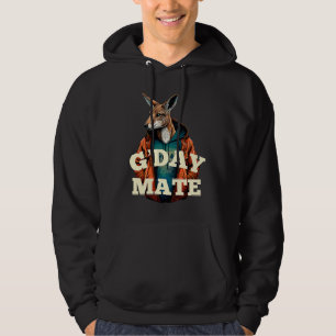 Sudadera Símbolo australiano canguro australiano del Día de
