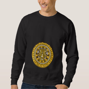 Sudadera Símbolo azteca femenina de la antigua etnia civil