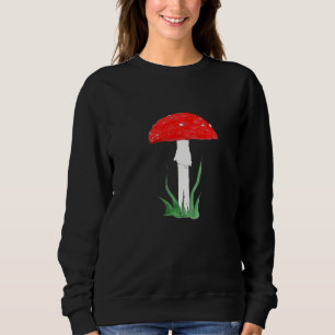 Sudadera Símbolo de Amanita de la Suerte y Presagio de Au