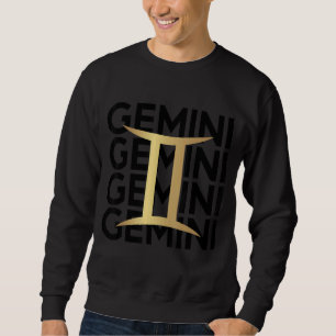 Sudadera Símbolo de astrología de Rótulo zodiaco de Gemini