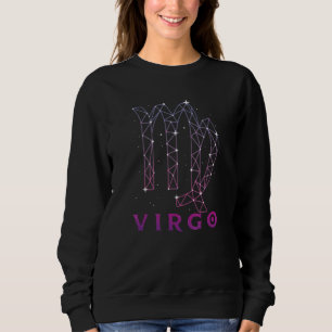 Sudadera Símbolo de astrología Virgo Zodiac Rótulo Horoscop