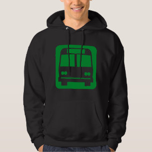 Sudadera Símbolo de autobús - Verde hierba