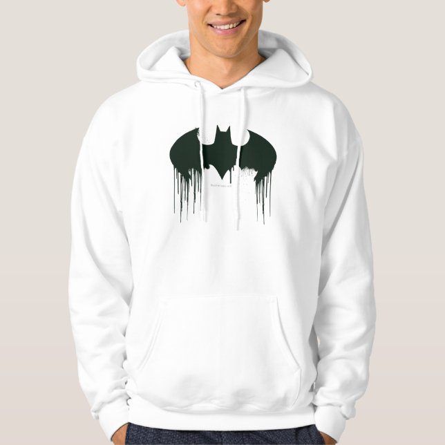 Sudadera Símbolo de Batman | Logo de Spraypaint (Anverso)