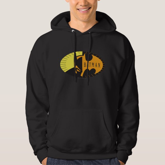 Sudadera Símbolo de Batman | Logotipo de silueta (Anverso)