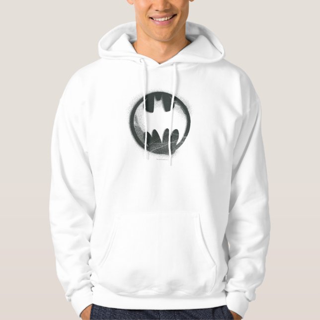 Sudadera Símbolo de Batman | Logotipo de símbolo spray (Anverso)