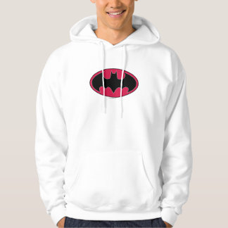 Sudadera Símbolo de Batman | Logotipo rojo negro