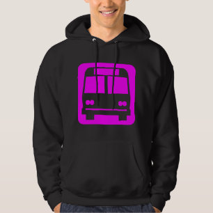Sudadera Símbolo de bus - Magenta