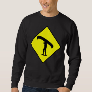 Sudadera Símbolo de canoa Portage Tiempo de verano clásico