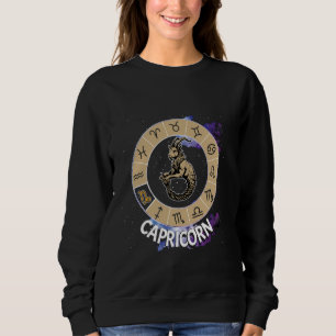 Sudadera Símbolo de Capricornio Horóscopo Símbolo Zodiacal