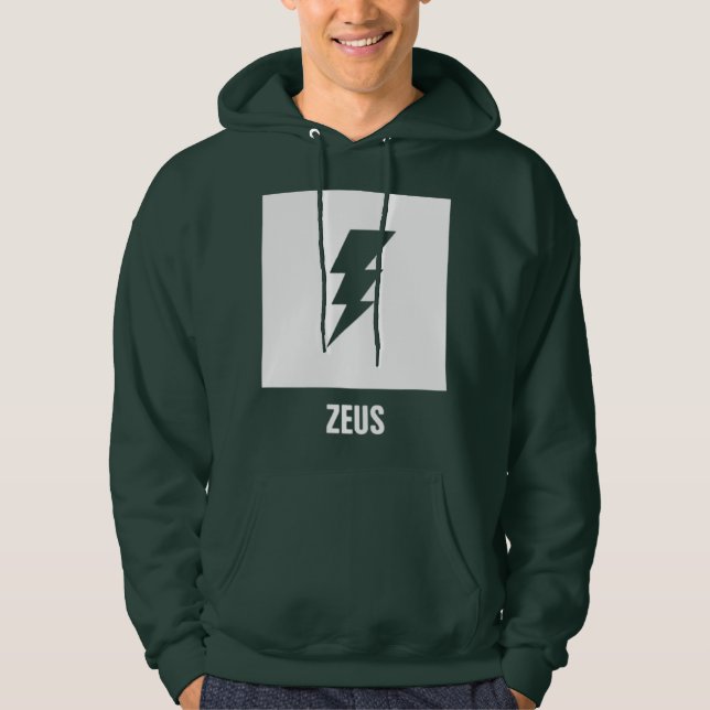 Sudadera Símbolo de Dios de la mitología griega Zeus (Anverso)