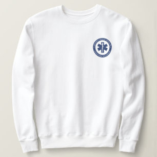 Sudadera Símbolo de EMT personalizado Técnico Médico de Eme