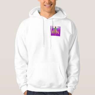 SUDADERA SÍMBOLO DE ENFERMERA REGISTRADA DE CADUCEUS DE ORO