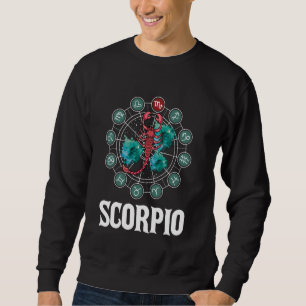 Sudadera Símbolo de escorpión Horoscopio Estrellas de símbo