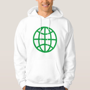 Sudadera Símbolo de globo - Verde de hierba