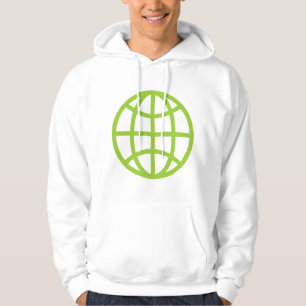 Sudadera Símbolo de globo - Verde marciano
