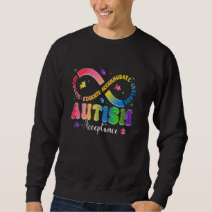 Sudadera Símbolo de infinito de camisas de aceptación de co