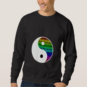 Sudadera Símbolo de la paz de Yin y Yang Rótulo Equilibrio 