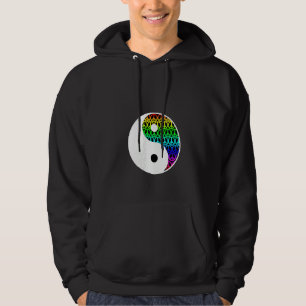 Sudadera Símbolo de la paz de Yin y Yang Rótulo Equilibrio
