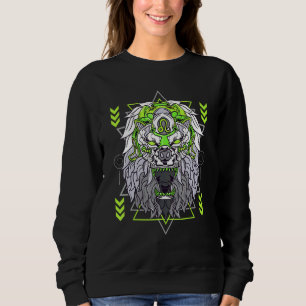 Sudadera Símbolo de león inspirado de León Zodiac Leo Rótul