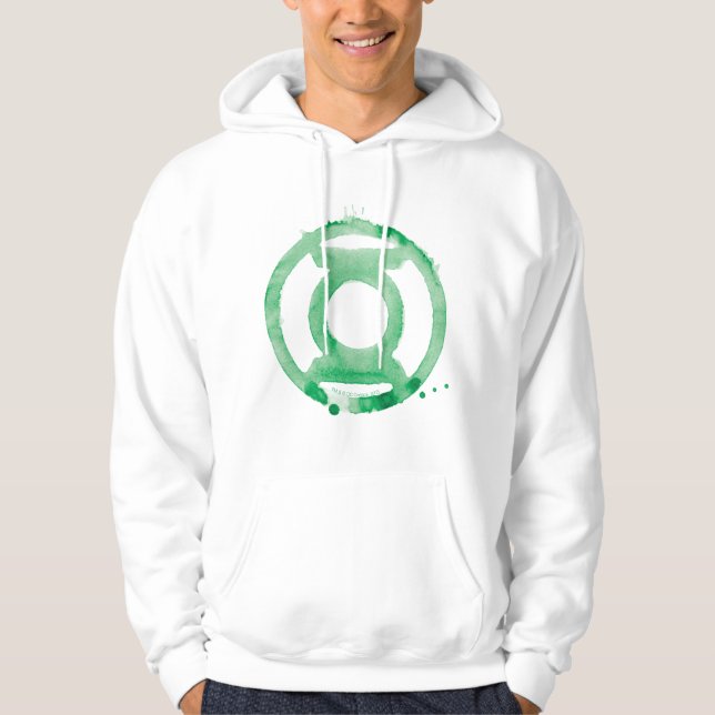 Sudadera Símbolo de linterna de café - verde (Anverso)