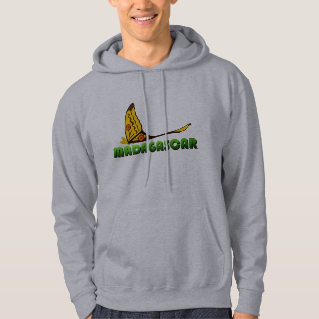 Sudadera Símbolo de Madagascar - Polilla Cometa (Anverso)