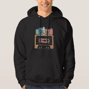 Sudadera Símbolo de portador de sonido retro de música cass