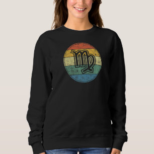 Sudadera Símbolo de Rótulo zodiaco Virgo sin texto como vin