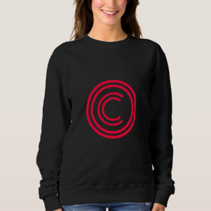 Sudadera Símbolo de signo de derechos de autor