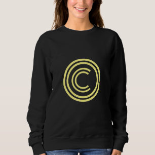 Sudadera Símbolo de signo de derechos de autor
