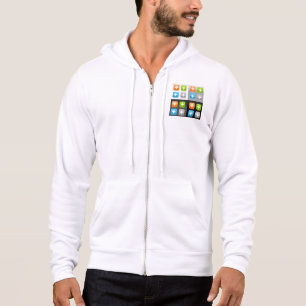 Sudadera Símbolo de suma matemática moderna iconos brillant