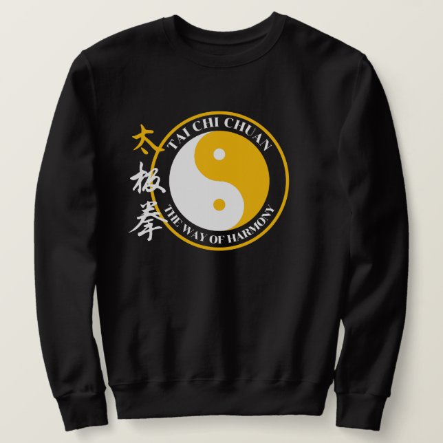 Sudadera Símbolo de Tai Chi Chuan (Anverso del diseño)
