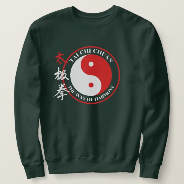 Sudadera Símbolo de Tai Chi Chuan (Anverso del diseño)